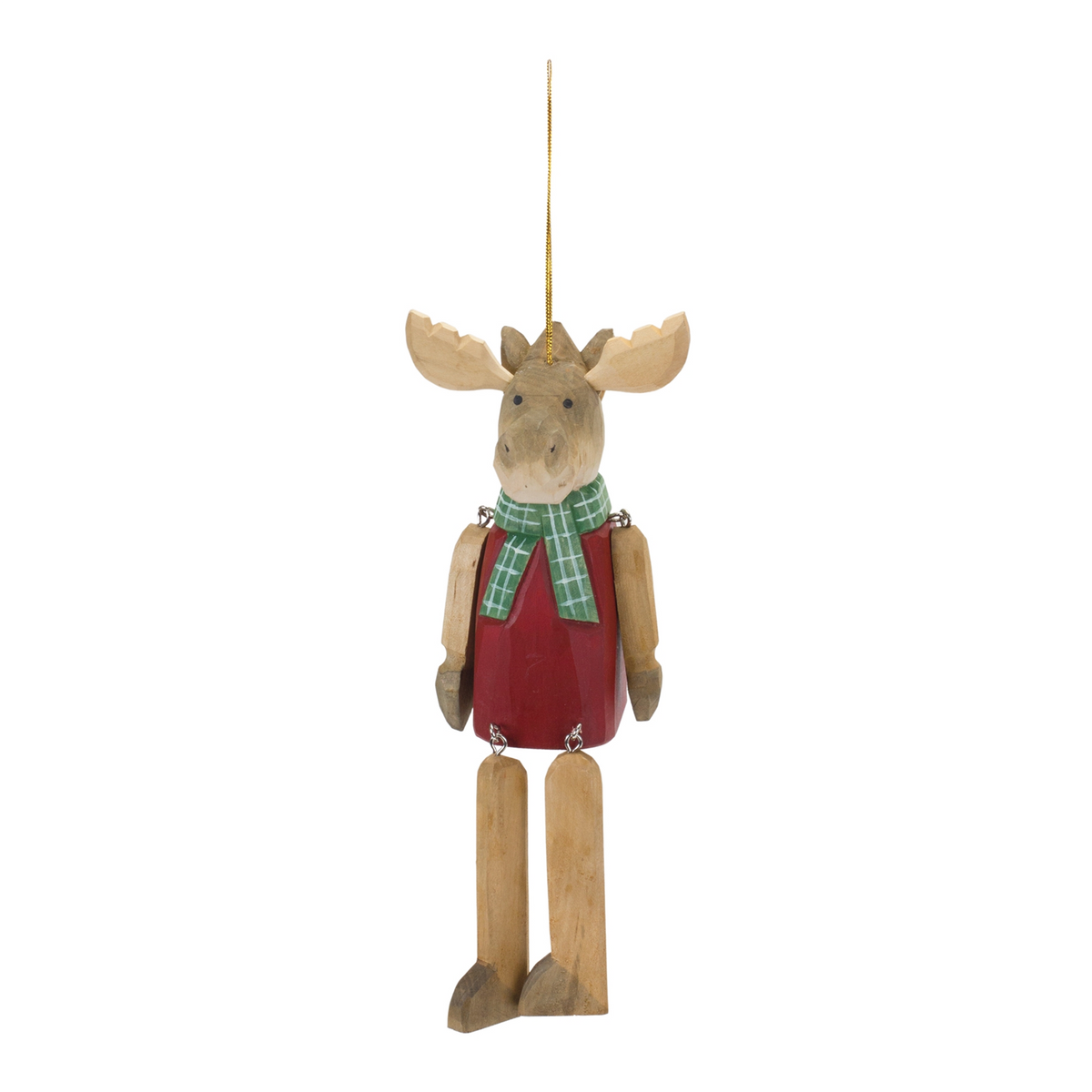 Dangle Moose Ornament (Set of 6) -Ship Only