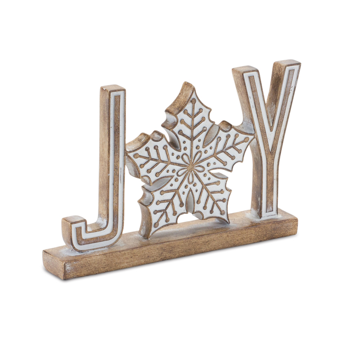 Joy and Noel Tabletop Sign (Set of 4) -Ship Only
