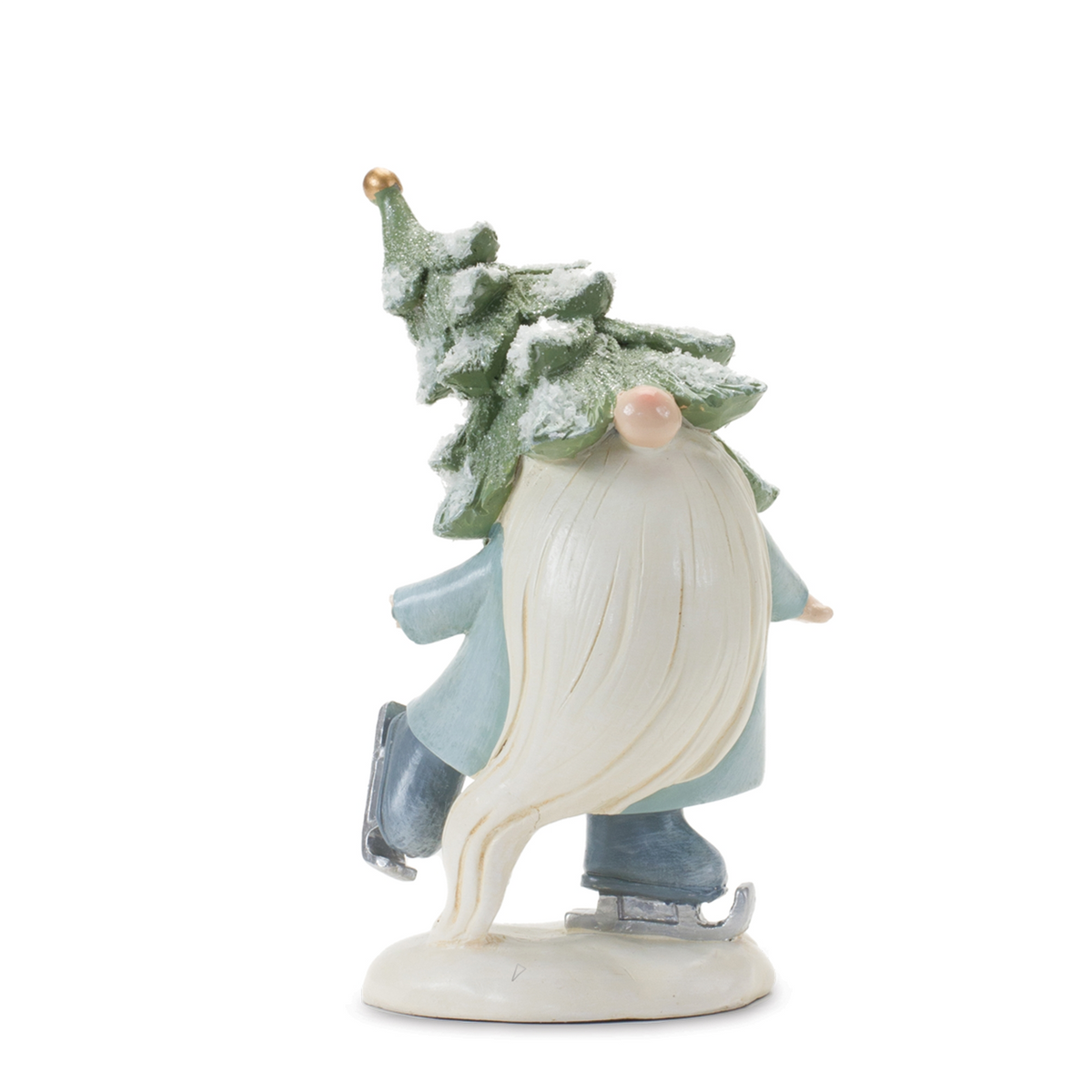 Gnome w/Skis and Skates (Set of 3) 7.25”H Resin -Ship Only
