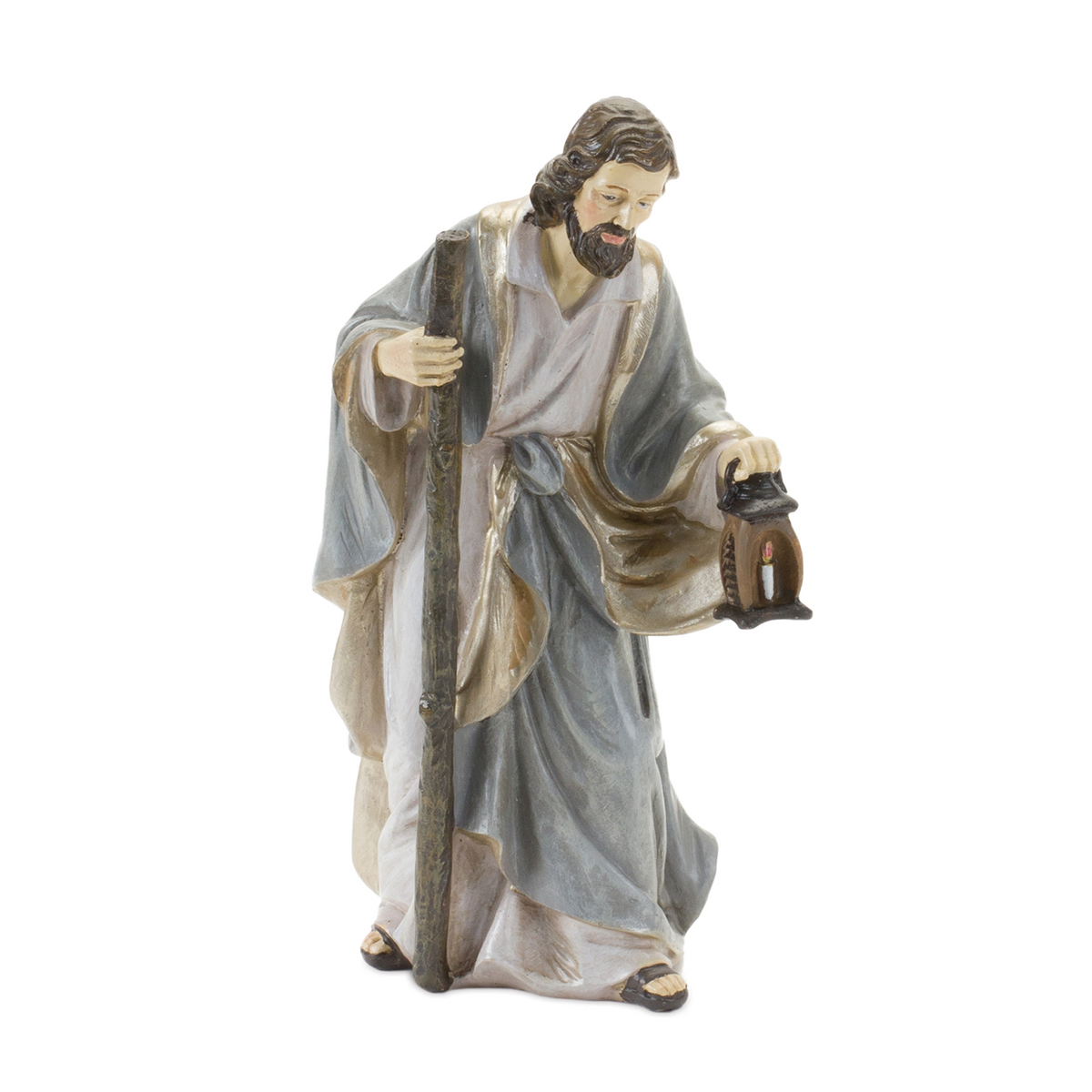 Holy Family (Set of 3) 2.5"H, 6"H, 7.75"H Resin