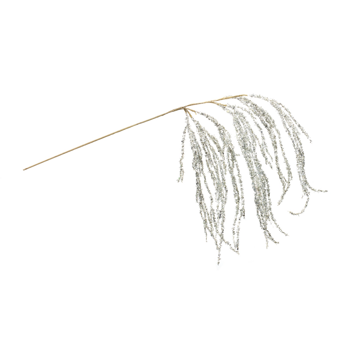 Hanging Tinsel Branch (Set of 2) -Ship Only