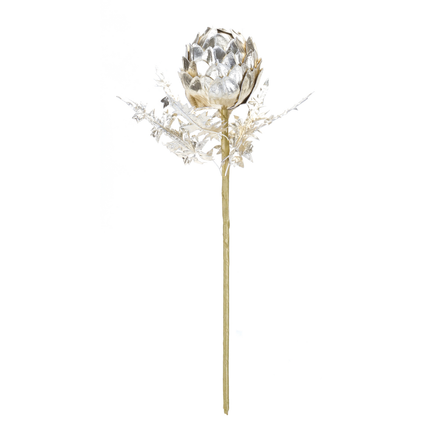 Metallic Artichoke Stem (Set of 2) -Ship Only