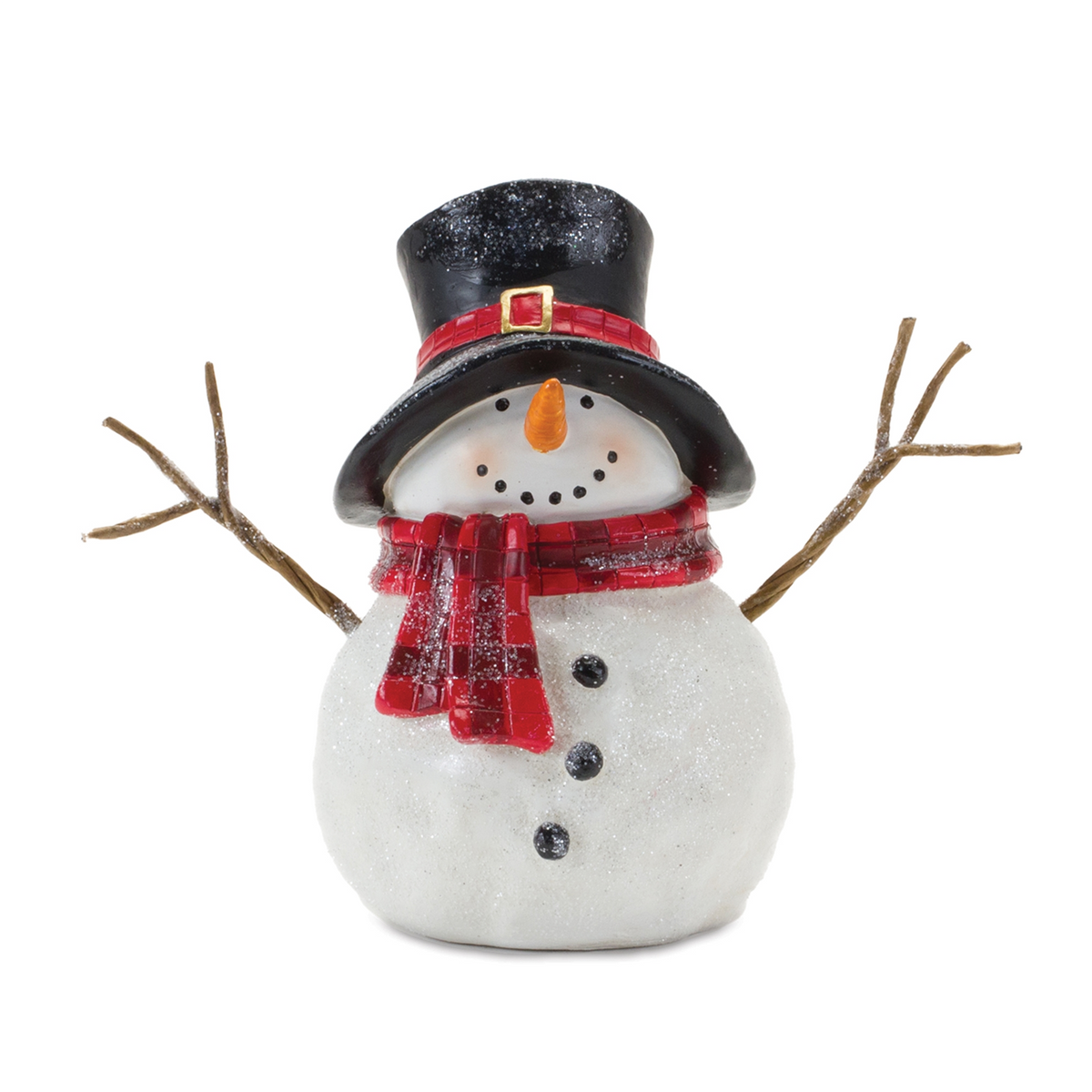 Snowman with Scarf Figurine (Set of 4) -Ship Only