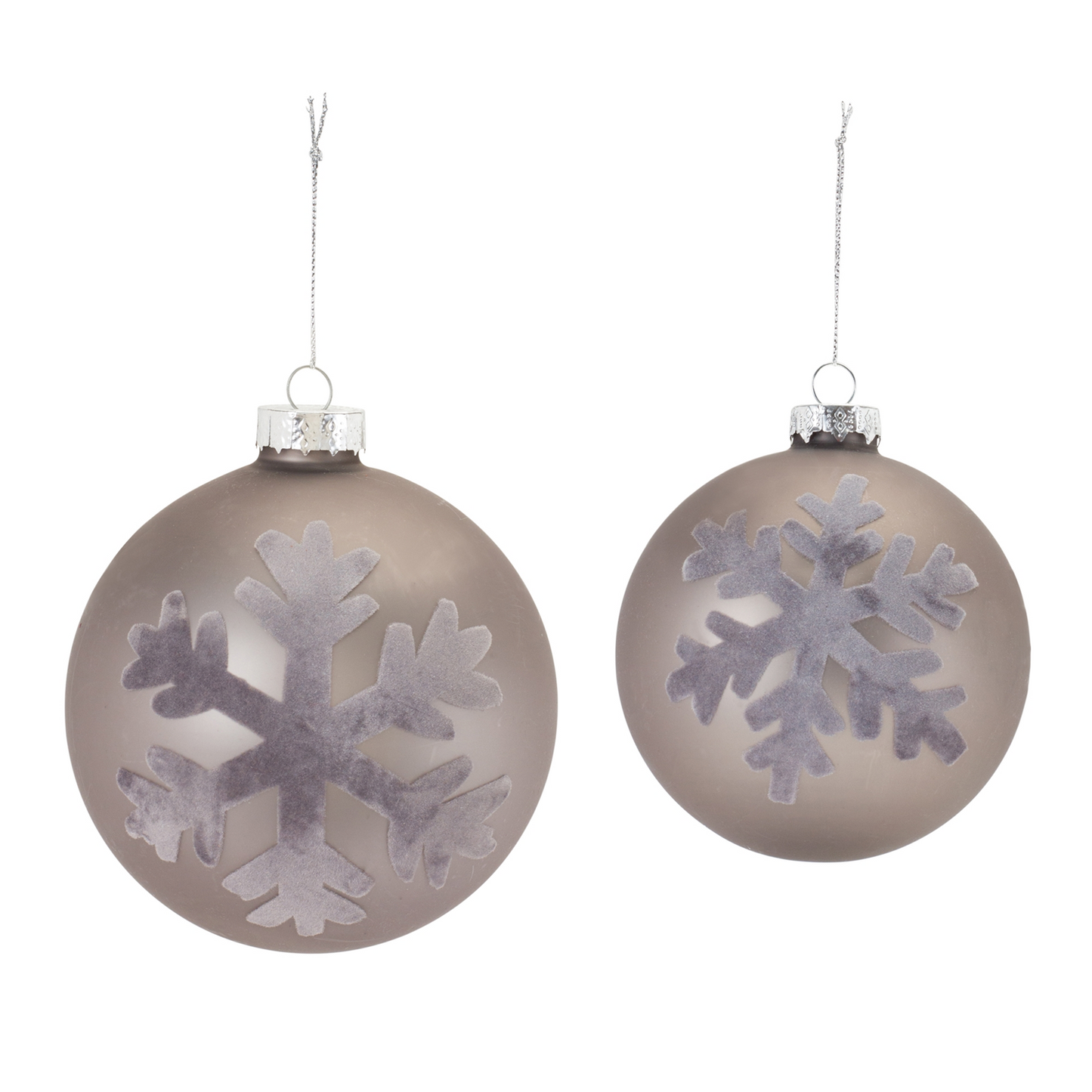 Snowflake Ball Ornament (Set of 6) -Ship Only