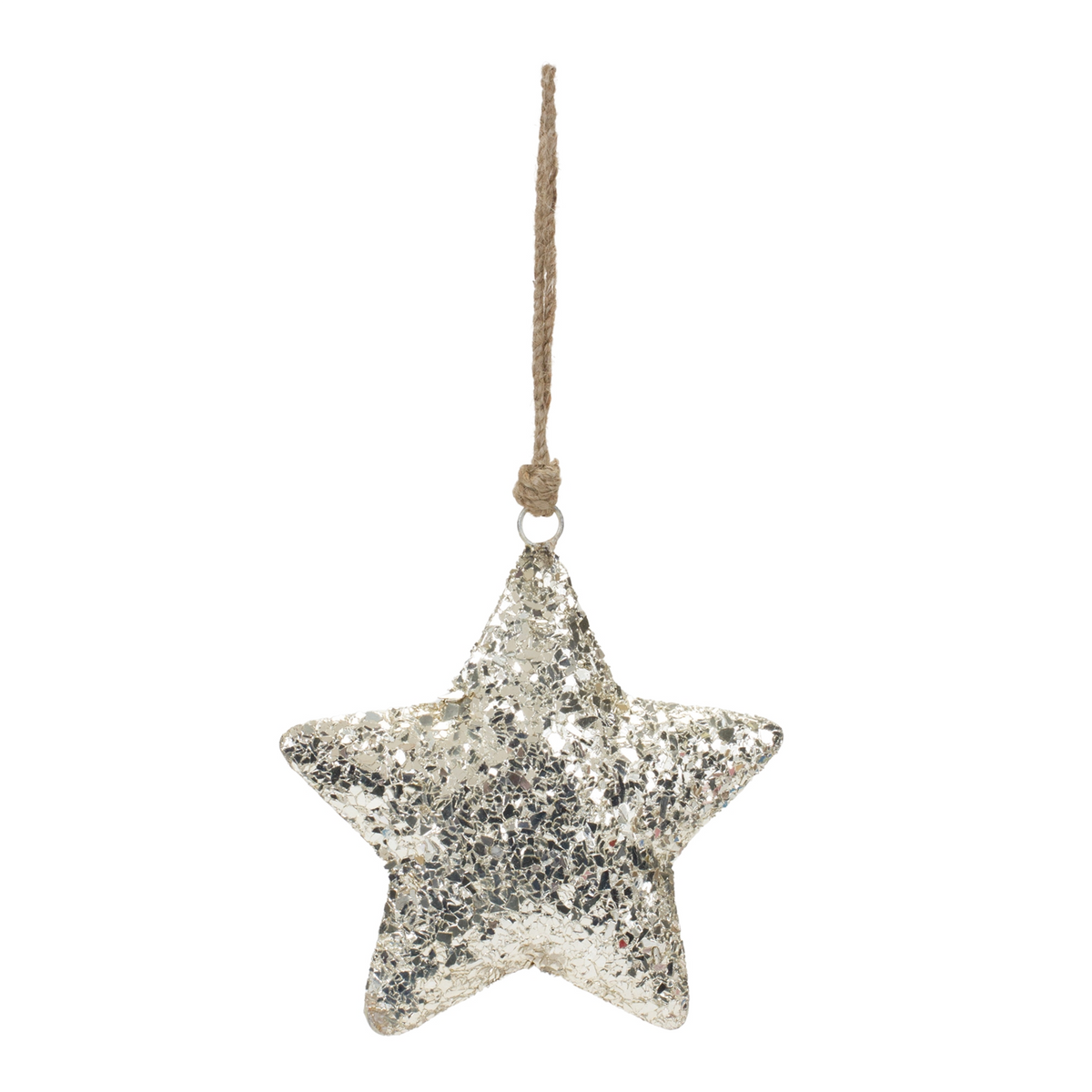 Mosaic Metal Star Ornament (Set of 4) -Ship Only