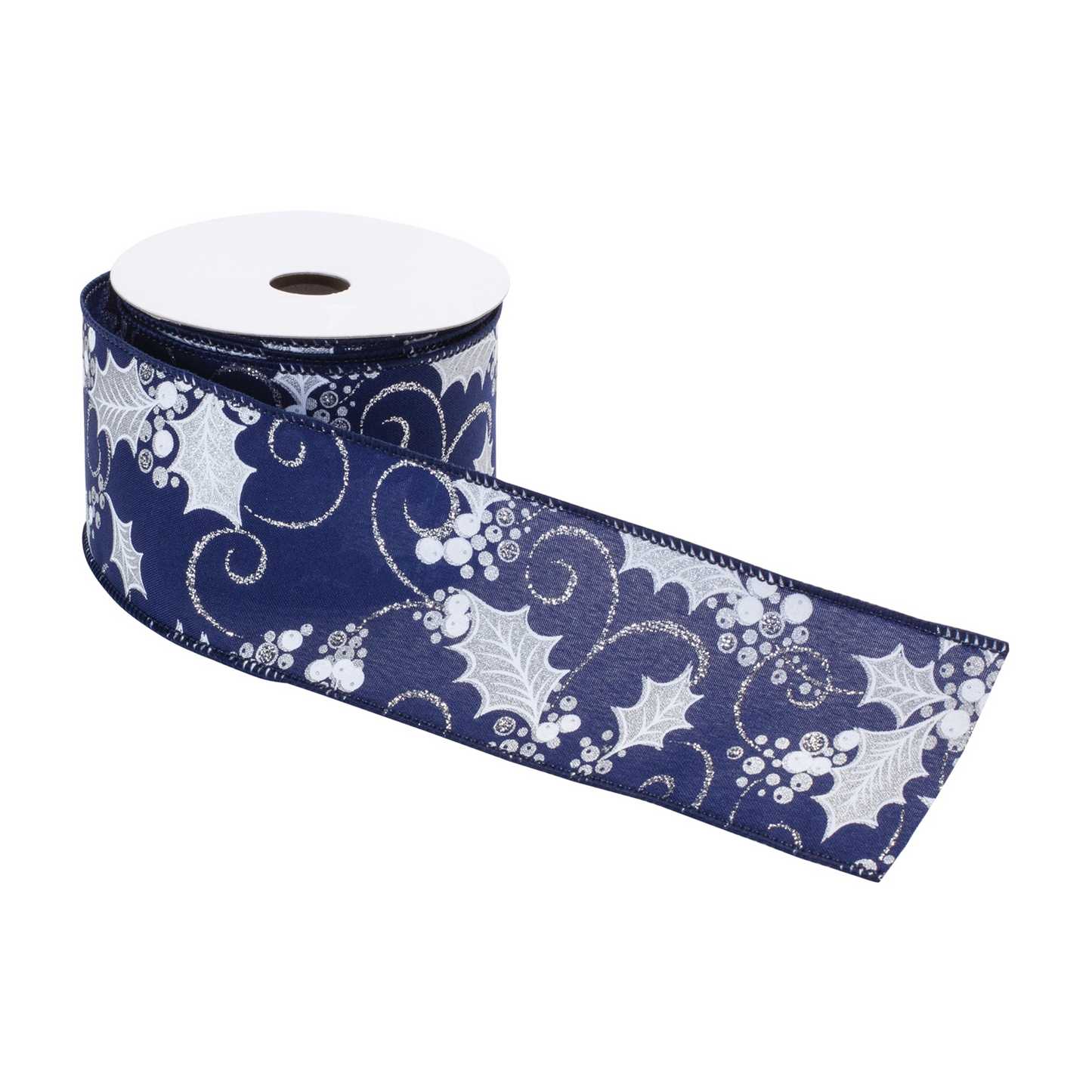 Holly Leaf Ribbon (Set of 2) -Ship Only