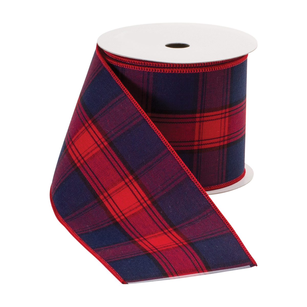 2.5” x 10 Yds. Ribbon Wired Polyester -Ship Only