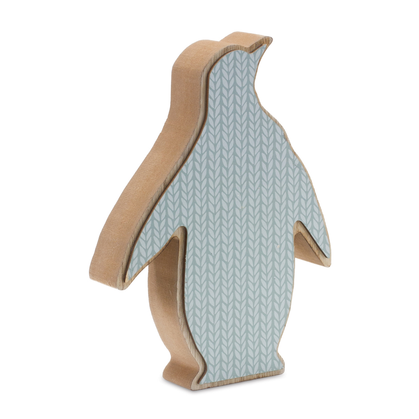Wood Penguin Decor (Set of 2) -Ship Only