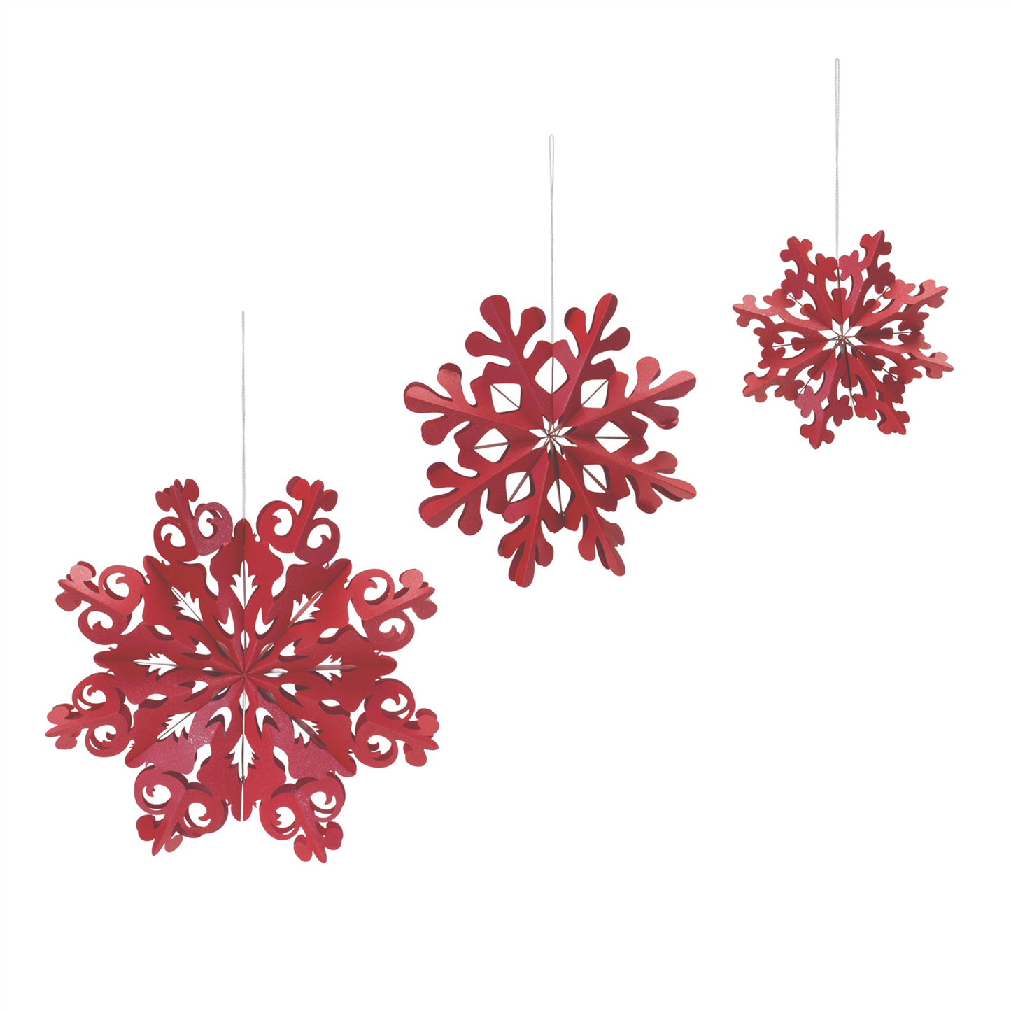 Paper Snowflake Ornament (Set of 6) -Ship Only