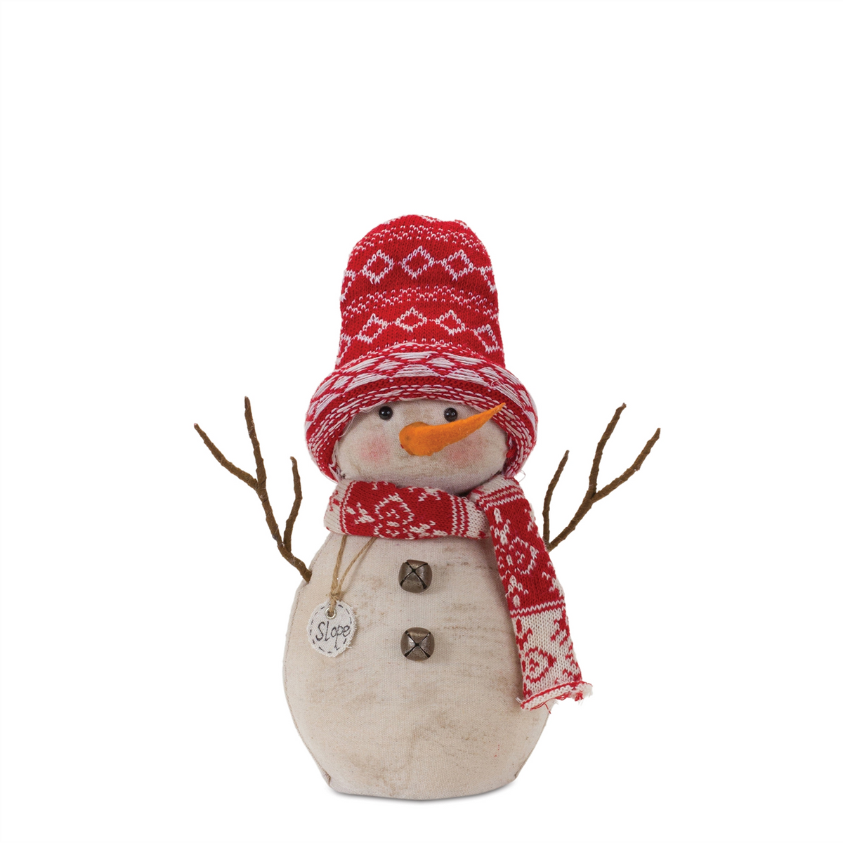 Snowman (Set of 2) 12.25"H, 15.25"H Foam/Fabric -Ship Only