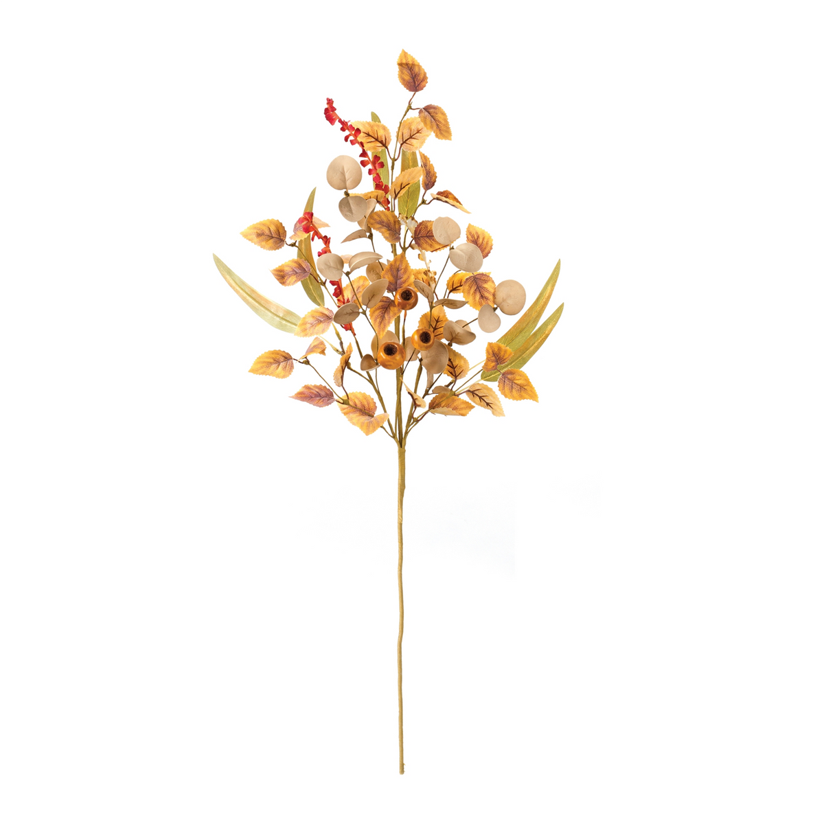 Mixed Fall Foliage Pod Spray (Set of 2) -Ship Only