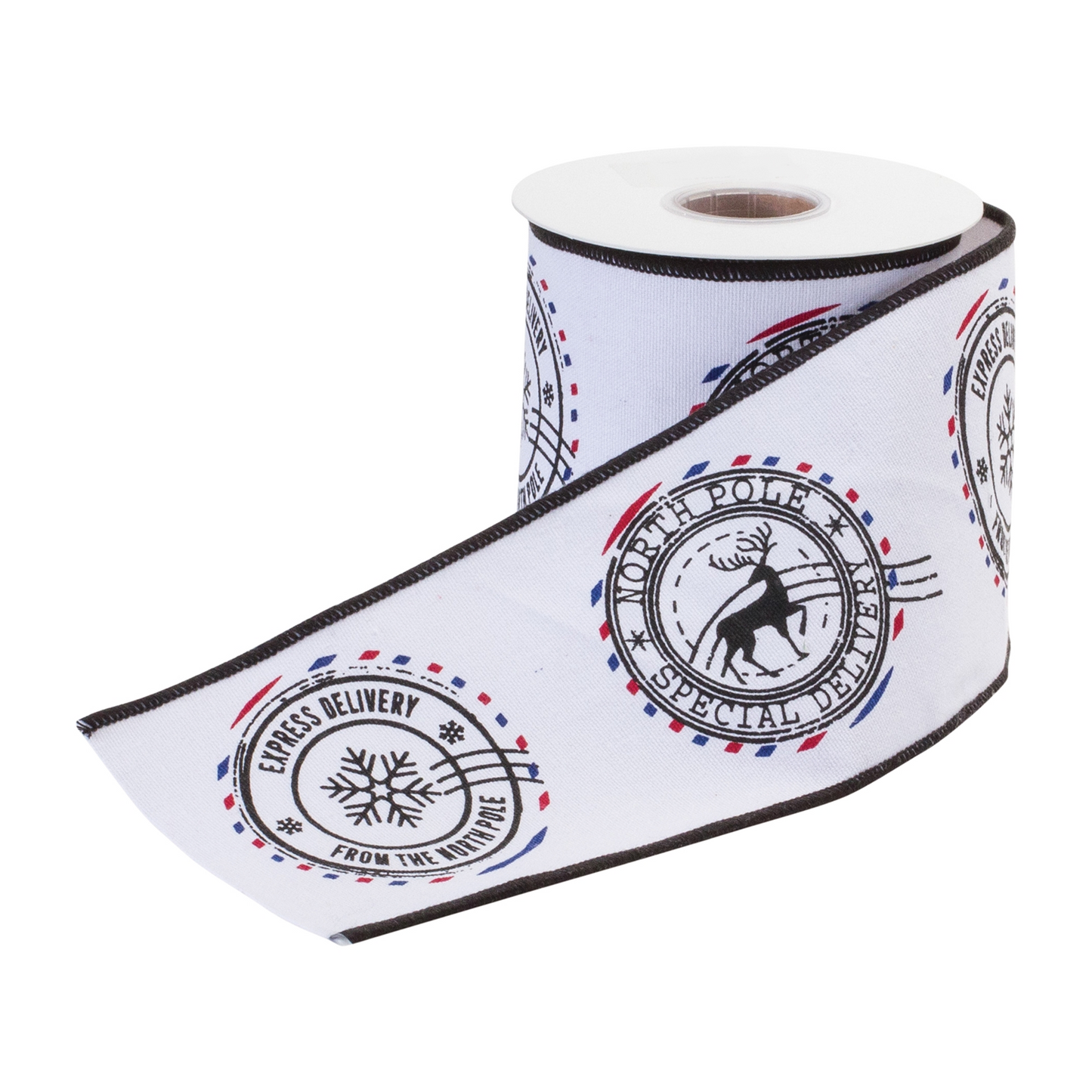 North Pole Holiday Ribbon (Set of 2) -Ship Only