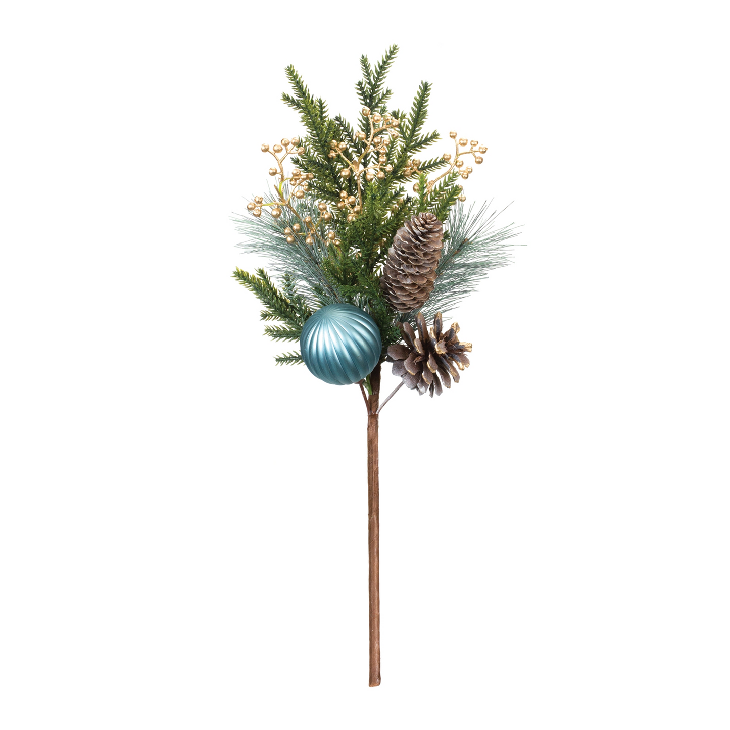 Pine Spray w/Ornament (Set of 2) -Ship Only