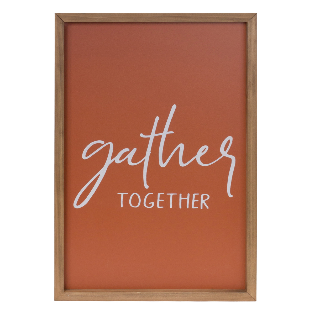 Gather and Thankful Sentiment Sign (Set of 2) -Ship Only