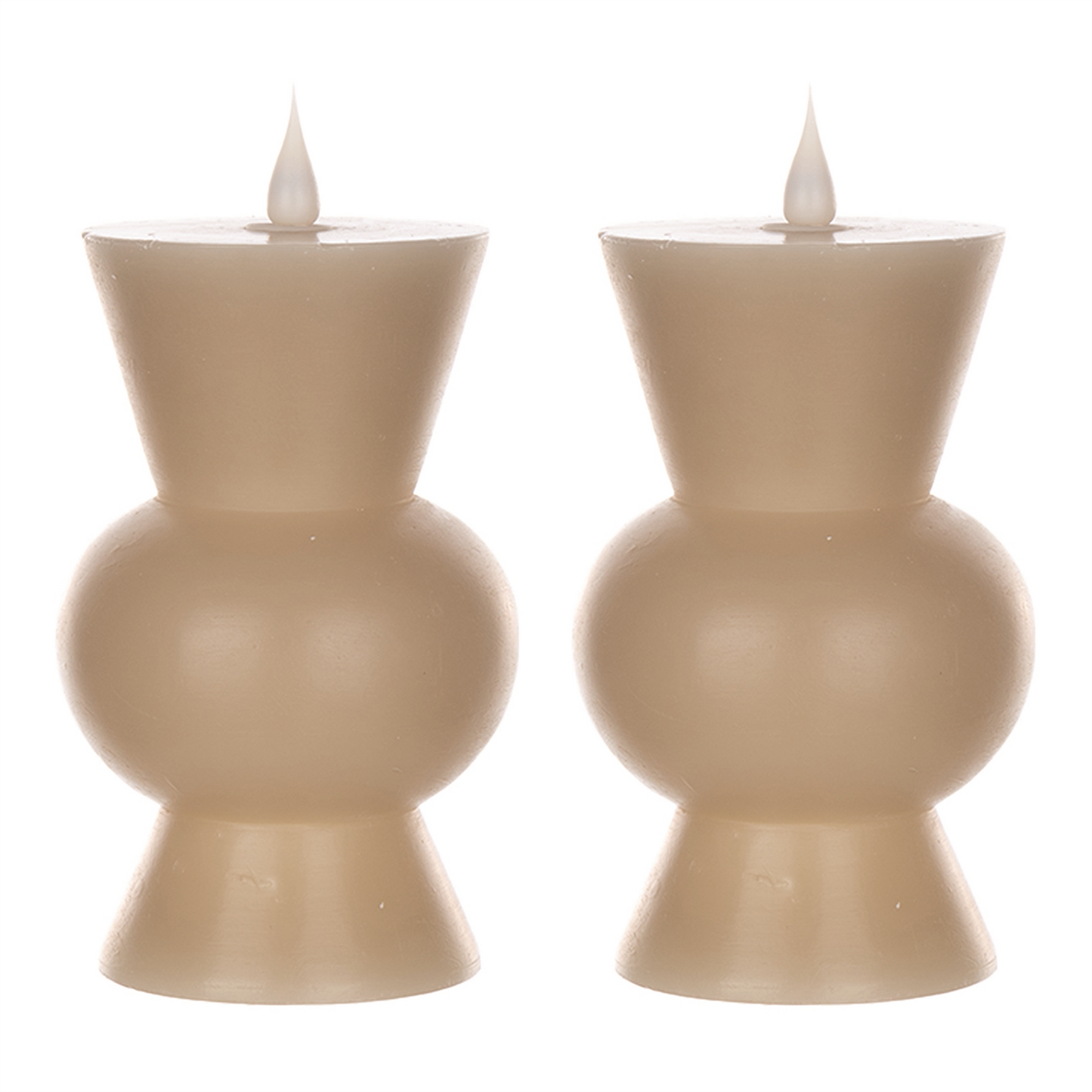 Simplux Designer LED Candle with remote (Set of 2) -Ship Only