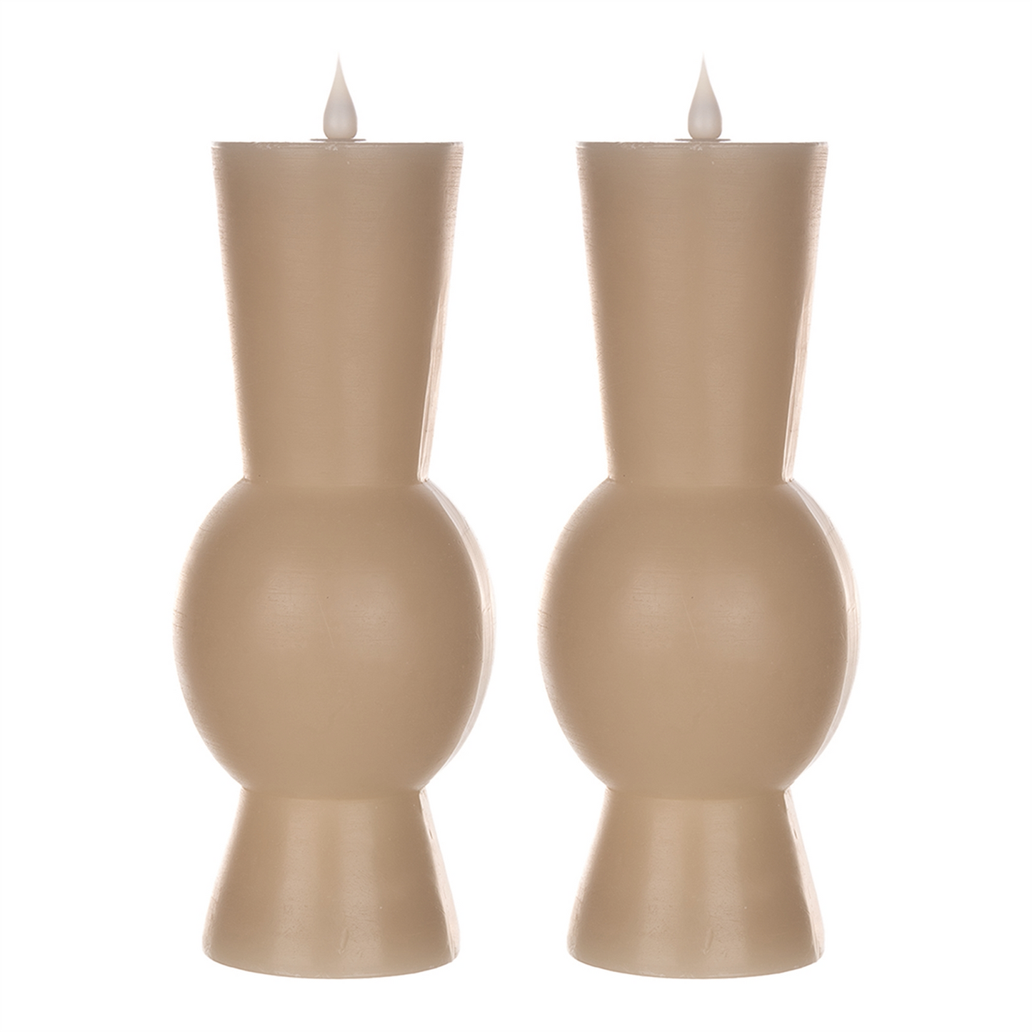 Simplux Designer LED Candle with remote (Set of 2) -Ship Only