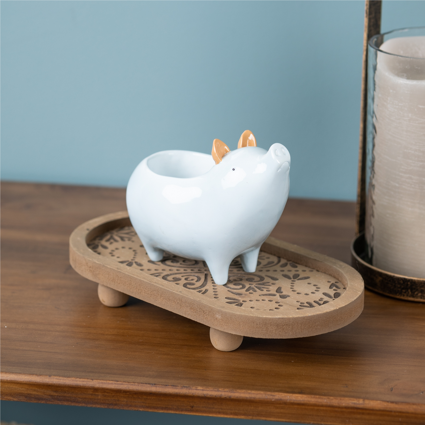 Chic Pig Planter (Set of 4) -Ship Only
