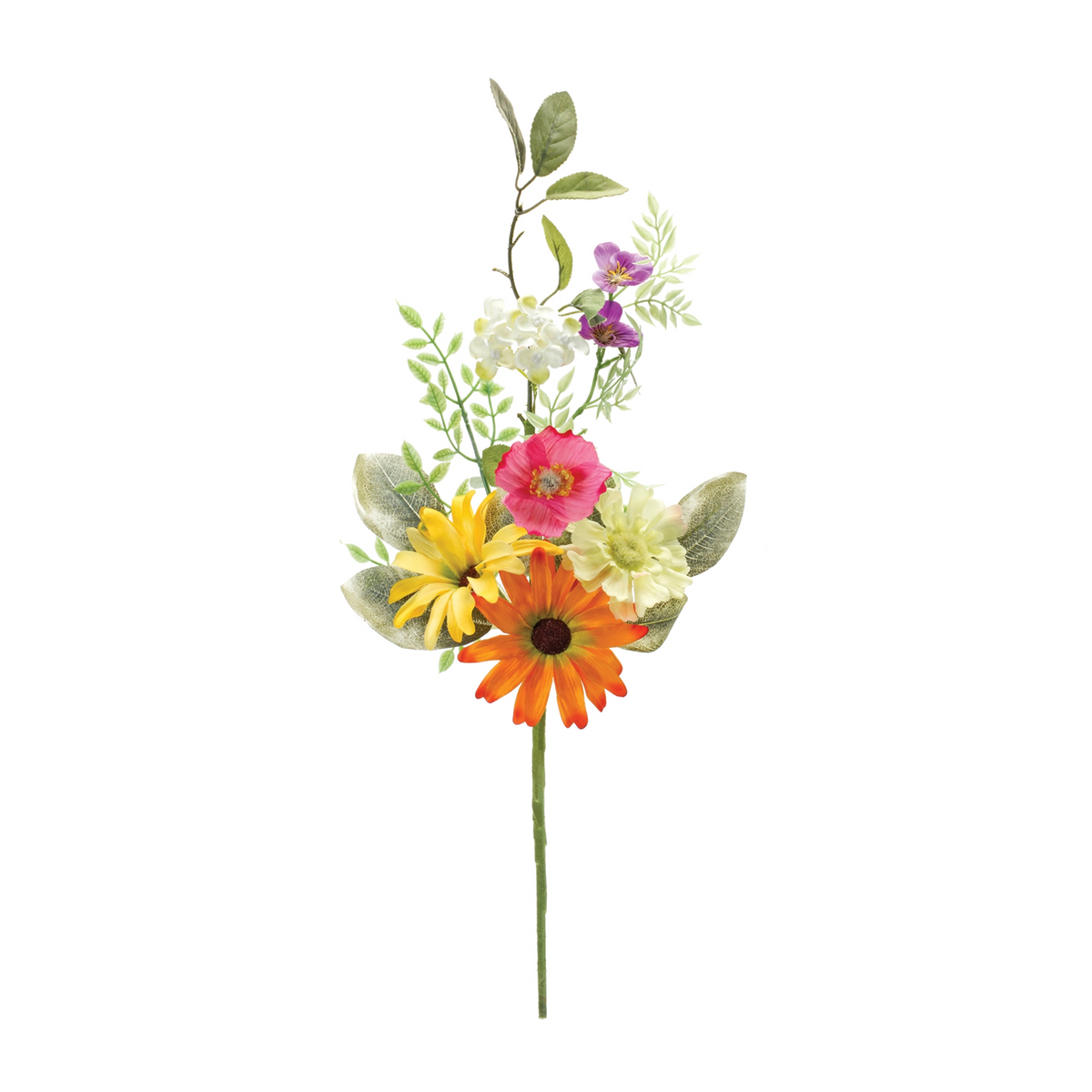 Mixed Spring Spray (Set of 2) 19”H Polyester -Ship Only