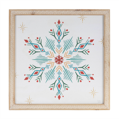 Snowflake Print (Set of 2)