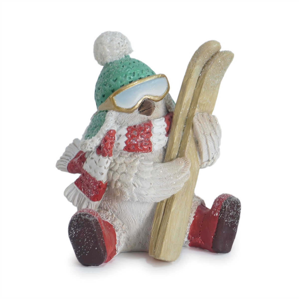 Winter Sport Bird Figurine (Set of 6) -Ship Only
