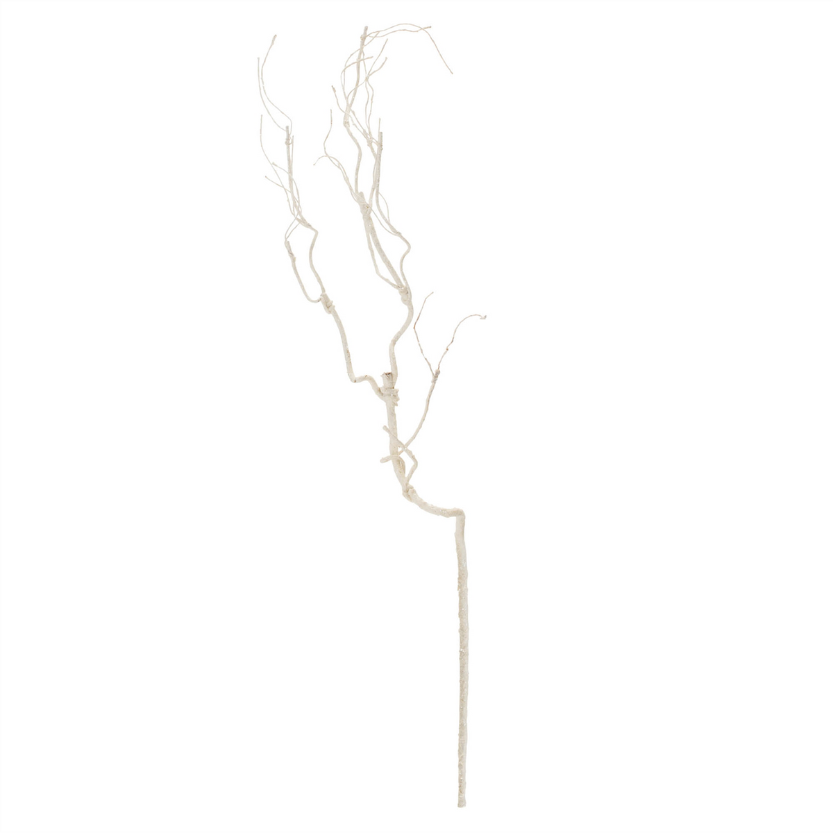 Glittered White Twig Branch (Set of 6) -Ship Only
