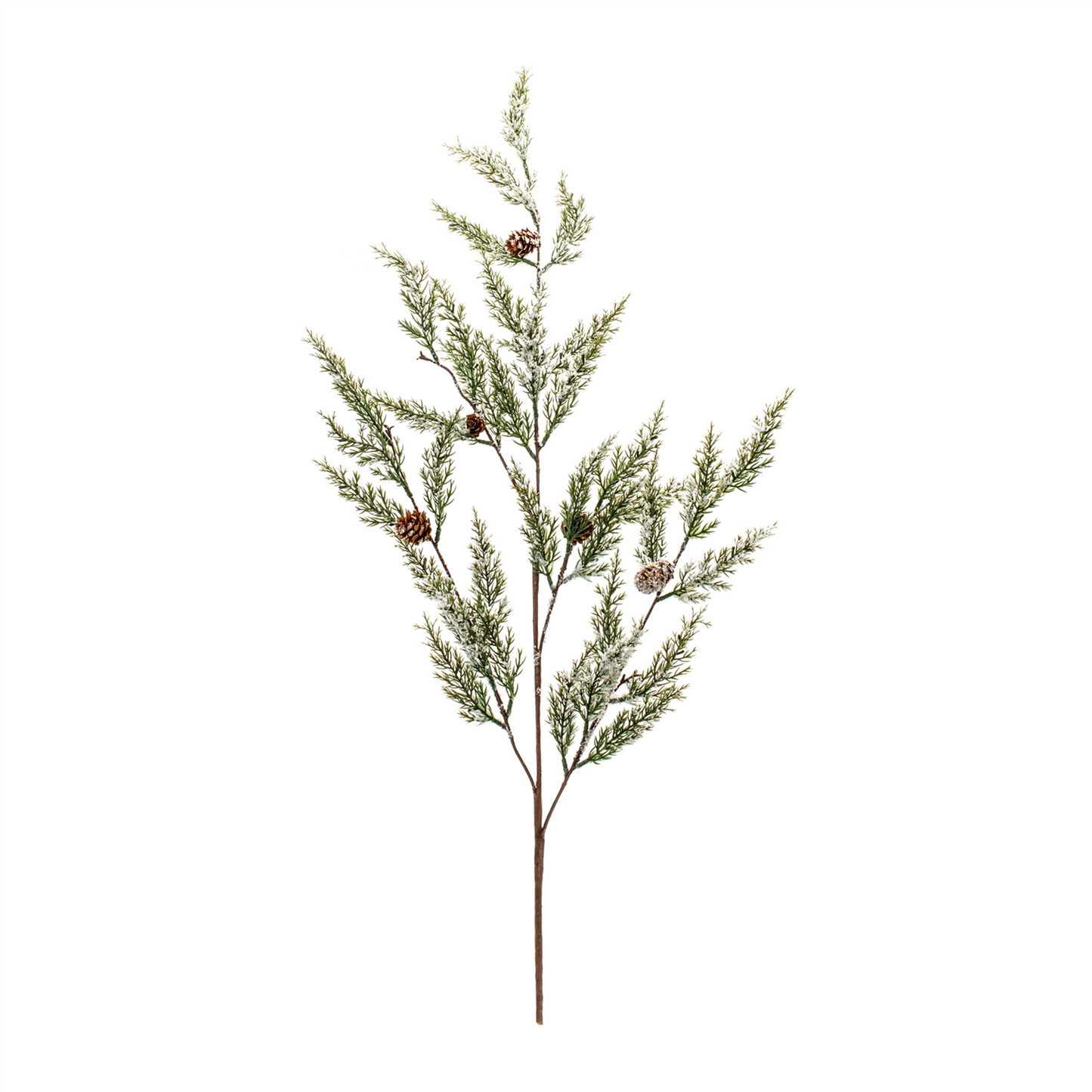 Icy Pine Spray with Pinecones (Set of 2) -Ship Only