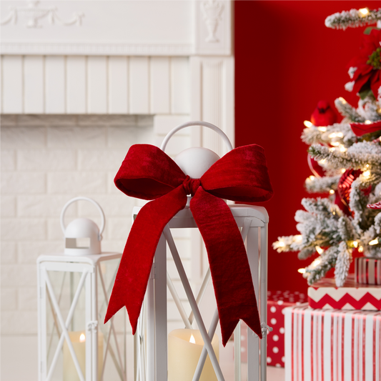 Red Wired Holiday Boy (Set of 2) -Ship Only