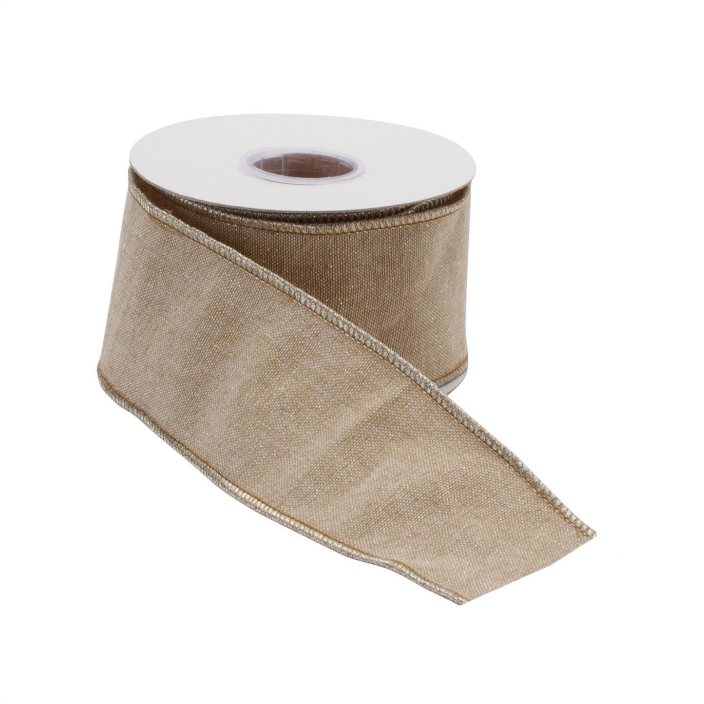 Beige Holiday Ribbon (Set of 2) -Ship Only