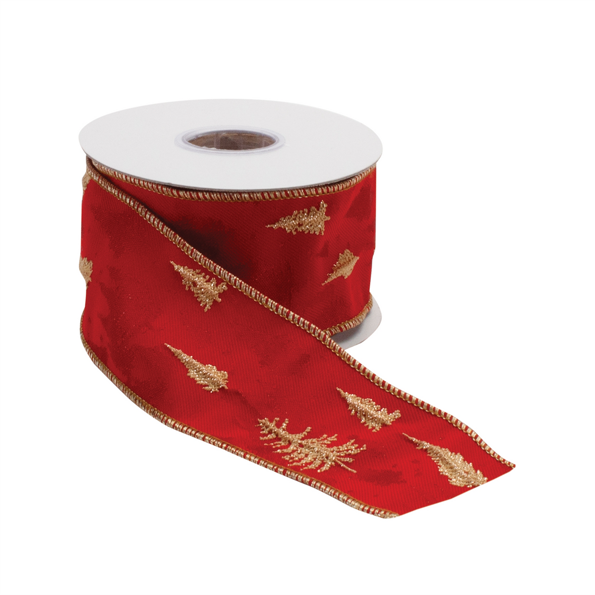 Pine Tree Holiday Ribbon (Set of 2) -Ship Only