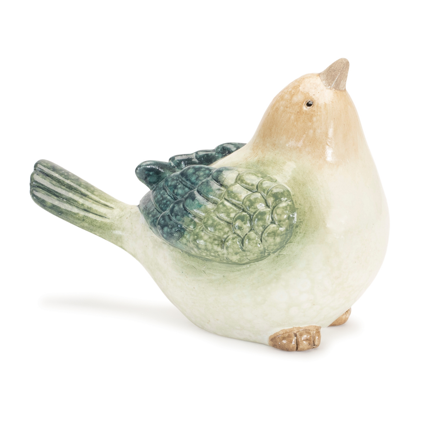 Terra Cotta Bird Figurine (Set of 4) -Ship Only