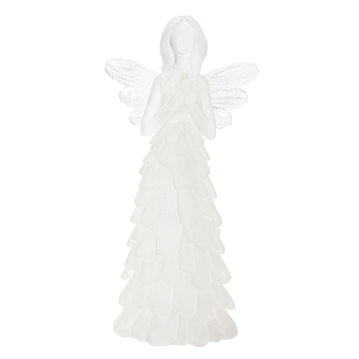 Frosted Angel Figurine (Set of 4) -Ship Only