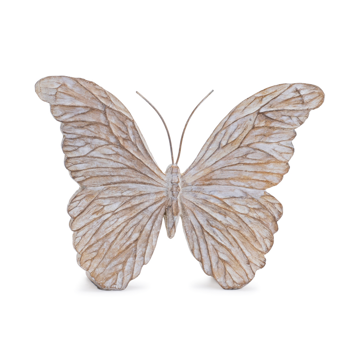 Carved Butterfly Shelf Sitter (Set of 4)