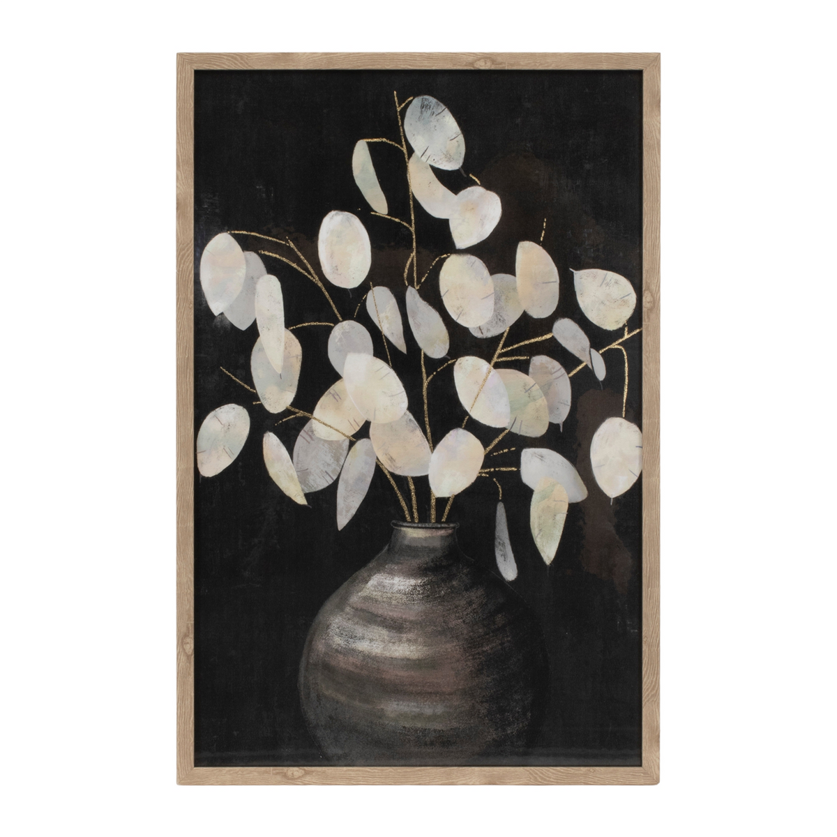 Beige Eucalyptus Print (Set of 2) -Ship Only