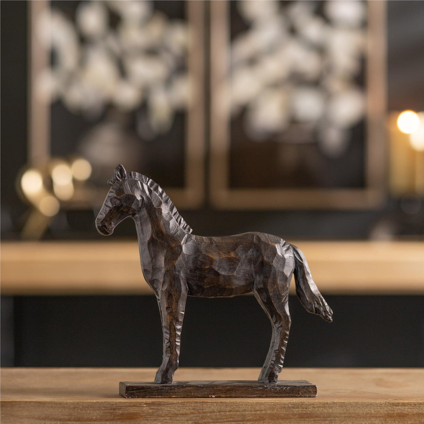 Standing Horse with Base (Set of 2) -Ship Only