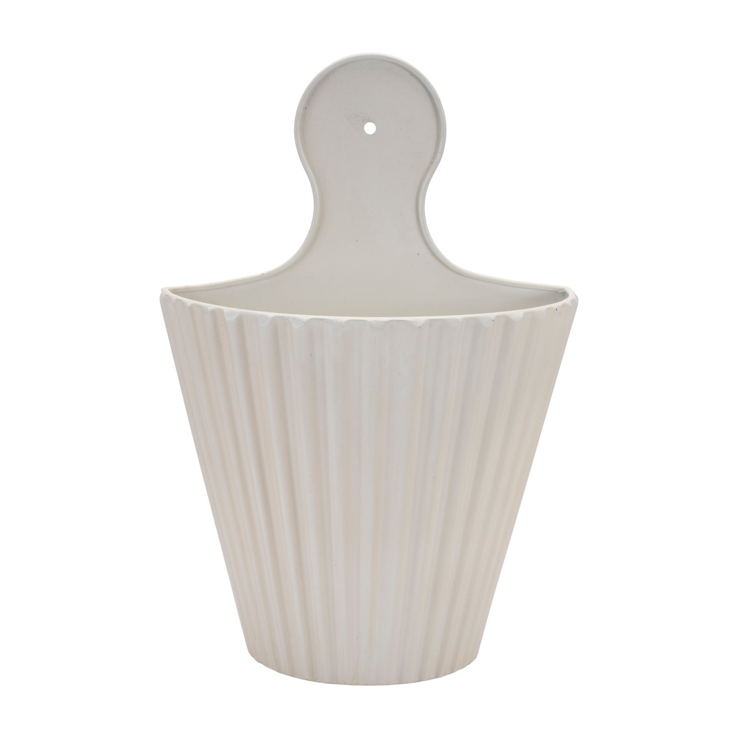 Ribbed Metal Wall Pocket (Set of 2) -Ship Only