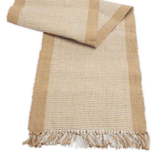Woven Jute Table Runner 79.5"L -Ship Only