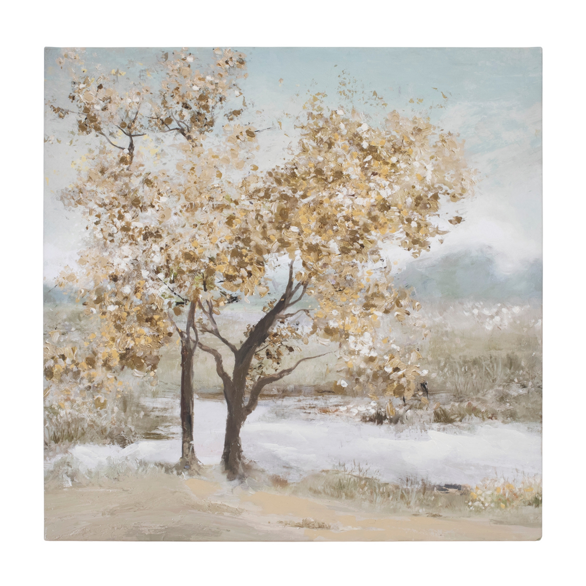 Framed Tree Canvas Art (Set of 2) -Ship Only