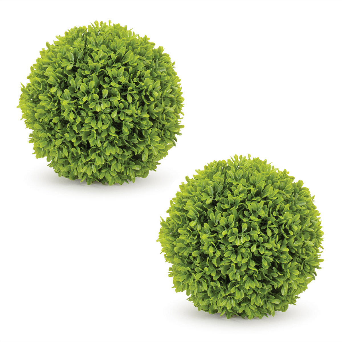 Orb (Set of 2) 7.5”D Plastic -Ship Only