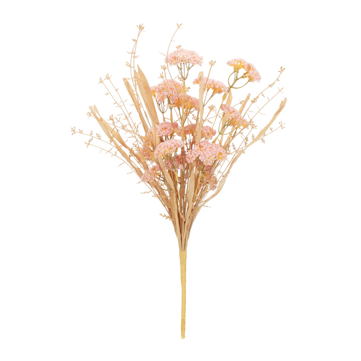 Blush Floral Grass Bush (Set of 2) -Ship Only