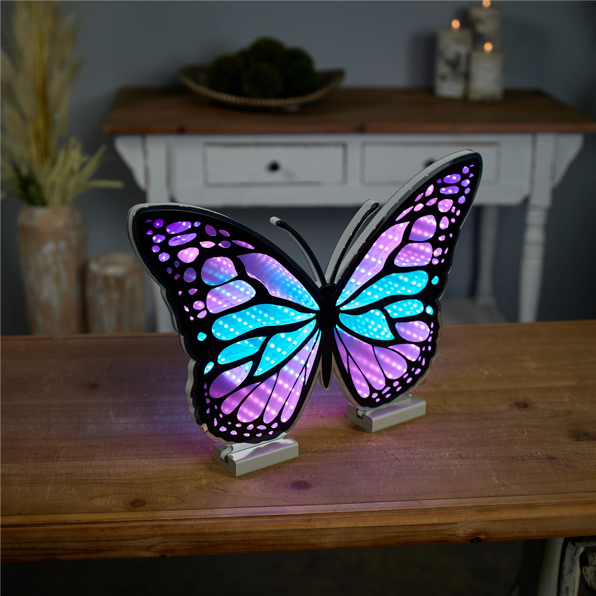 Butterfly Ekko Light Display 17"L -Ship Only