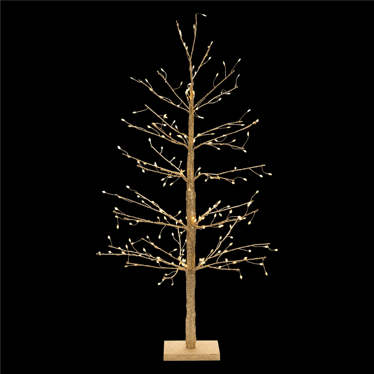 Gold LED Twig Tree 36"H -Ship Only