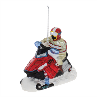 Snowmobile Ornament (Set of 6)