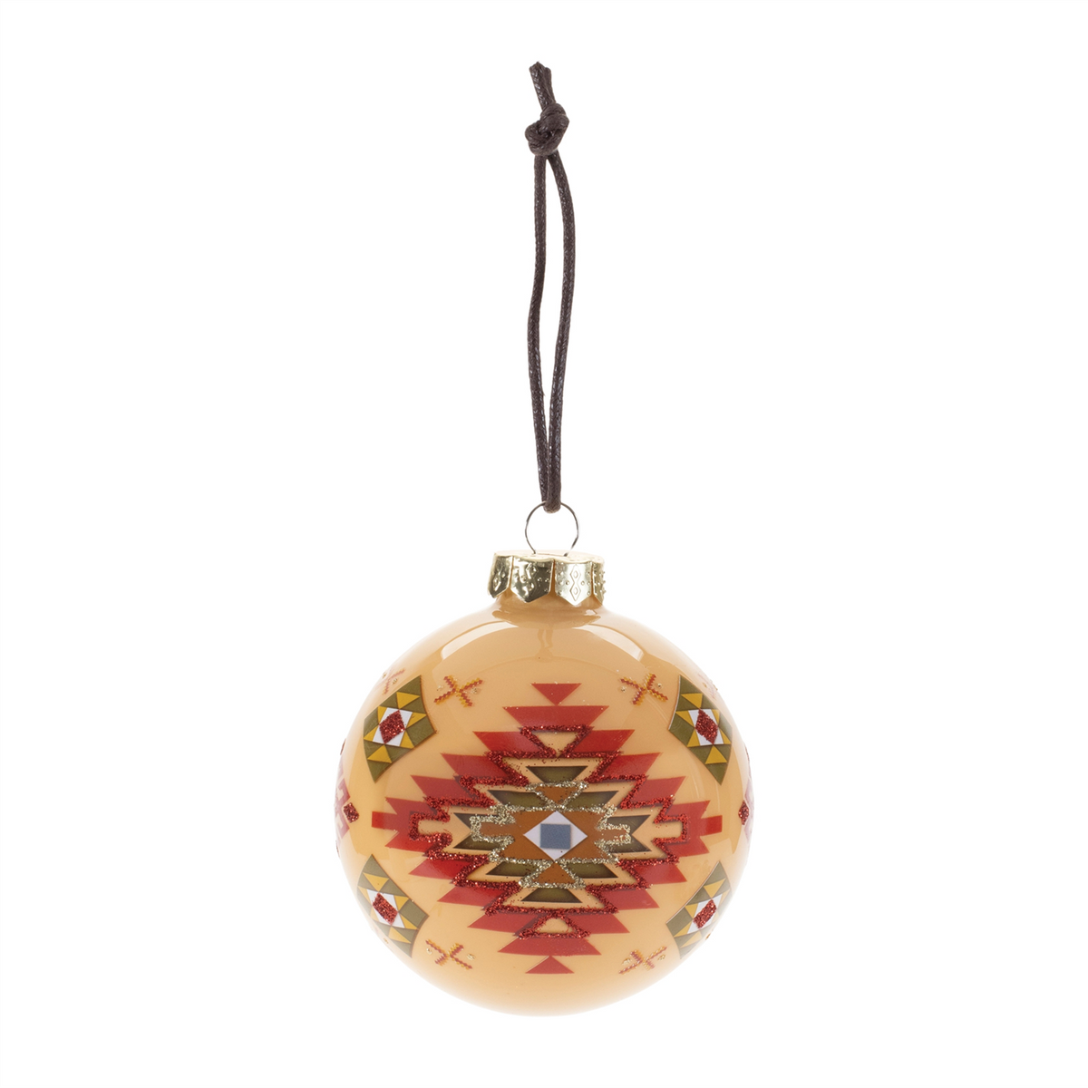 Western Glass Ball Ornament (Set of 6)