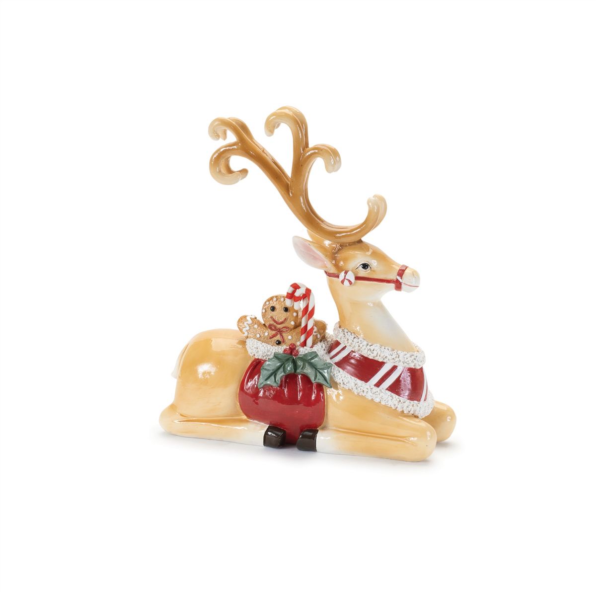 Deer (Set of 2) 7.25"L x 8.25"H, 7.75"L x 12.5"H Resin -Ship Only