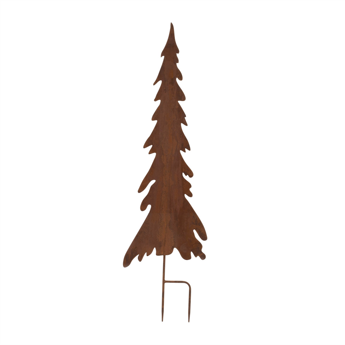 Rusted Iron Pine Tree Stake (Set of 3) -Ship Only