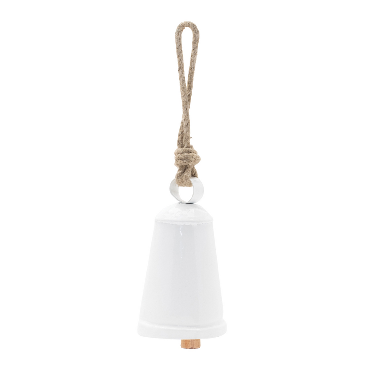Rustic Metal Bell Ornament (Set of 8) -Ship Only