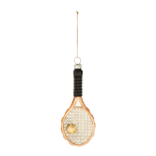 Tennis Racket Ornament (Set of 12)