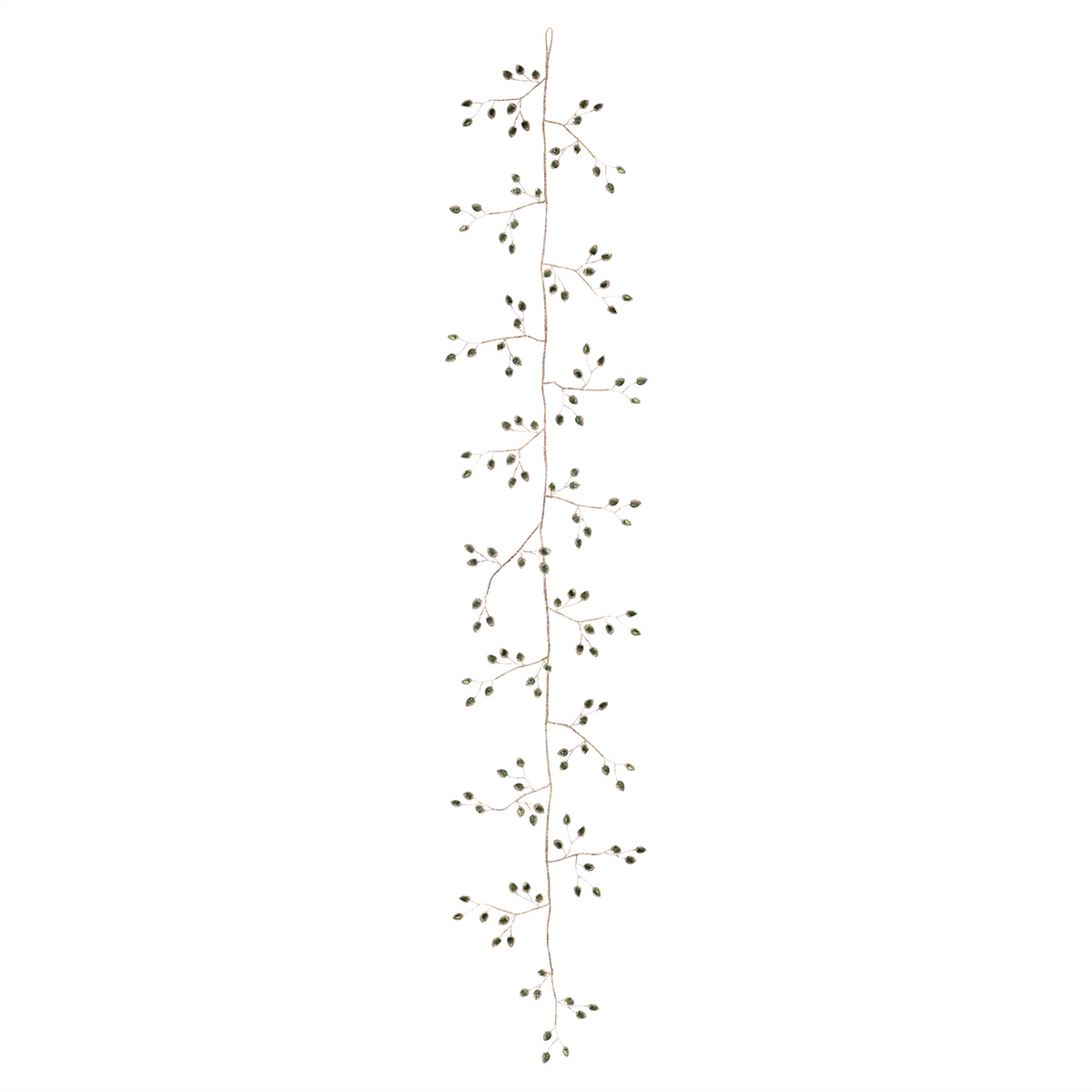 Bead Leaf Garland (Set of 2) 5'L Plastic -Ship Only