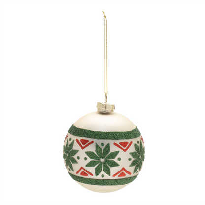 Nordic Glass Ball Ornament (Set of 6)