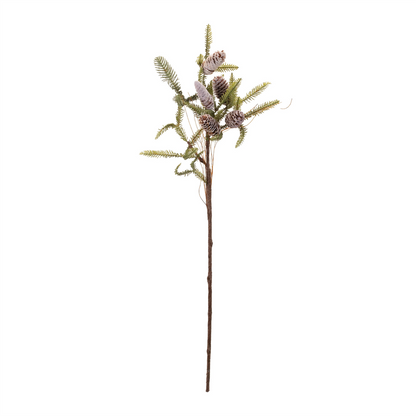 Pine Twig and Pinecone Spray (Set of 6)